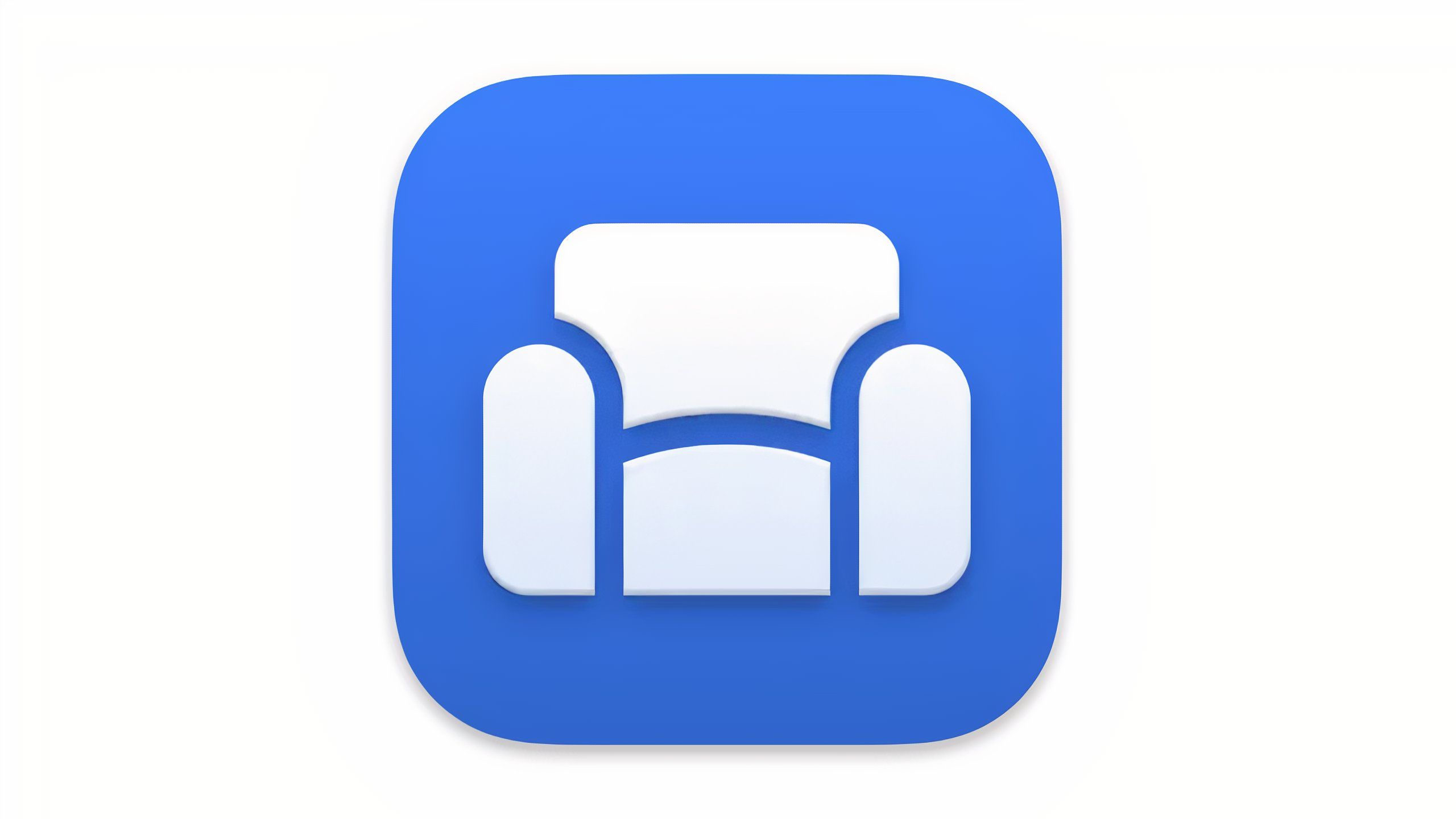 An app icon with an armchair on it.