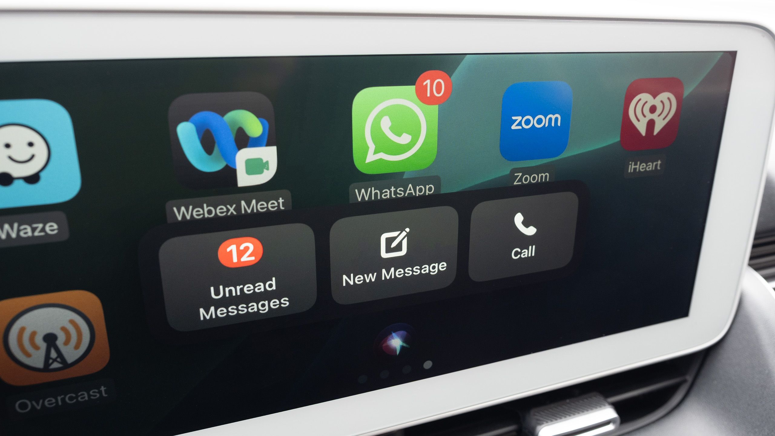 WhatsApp icon on carplay. 