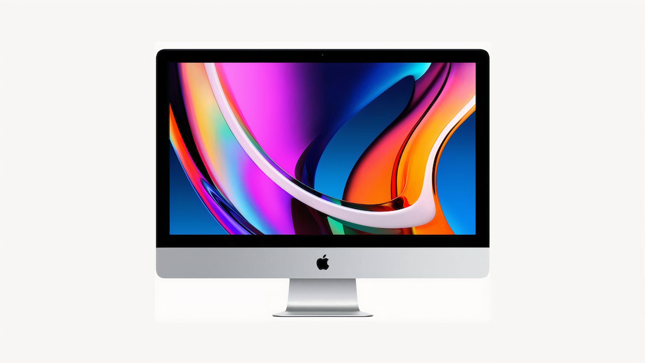 27-inch iMac Retina 5K, 2020, on a white background.