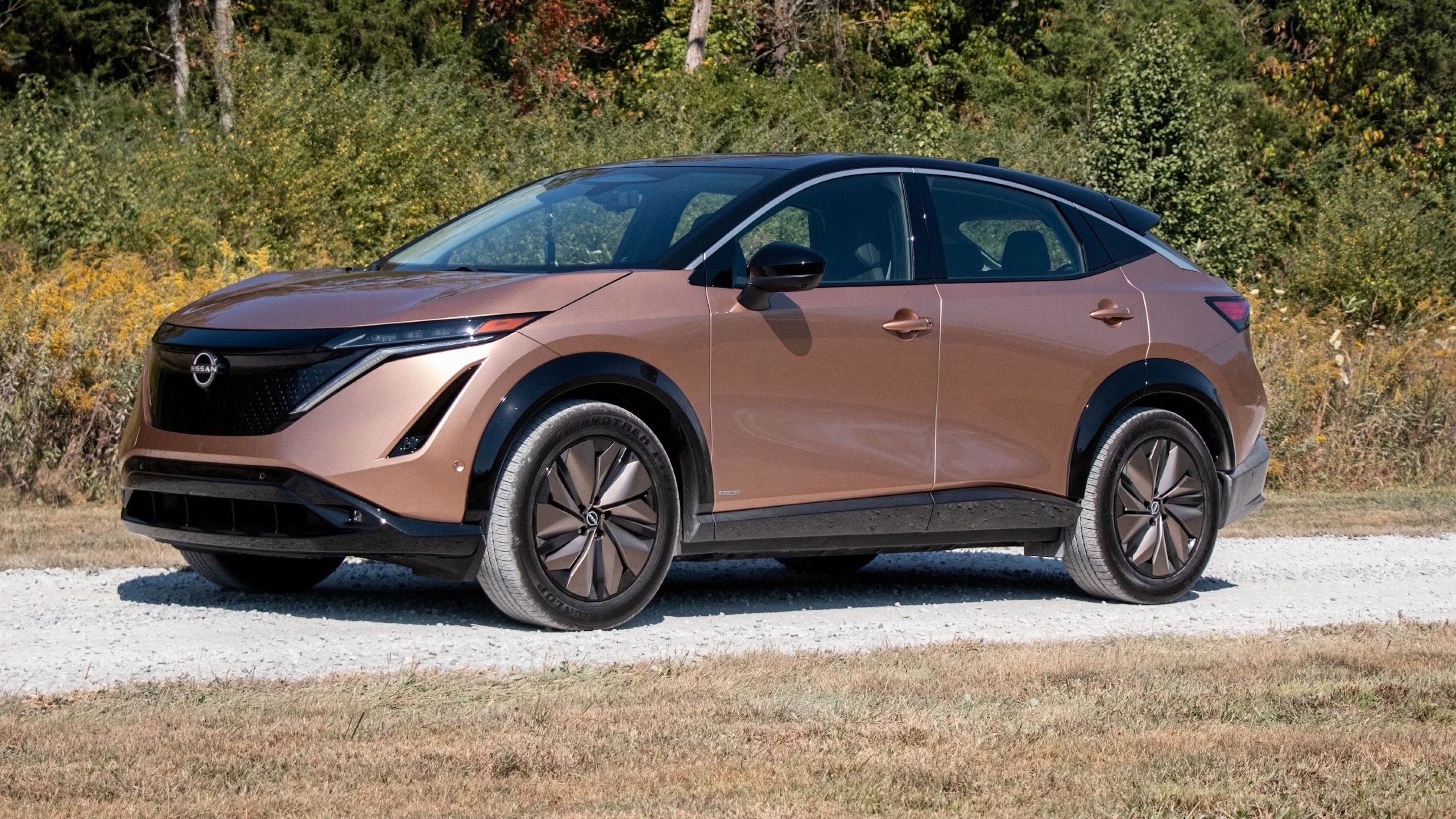 Side view of the 2023 Nissan Ariya