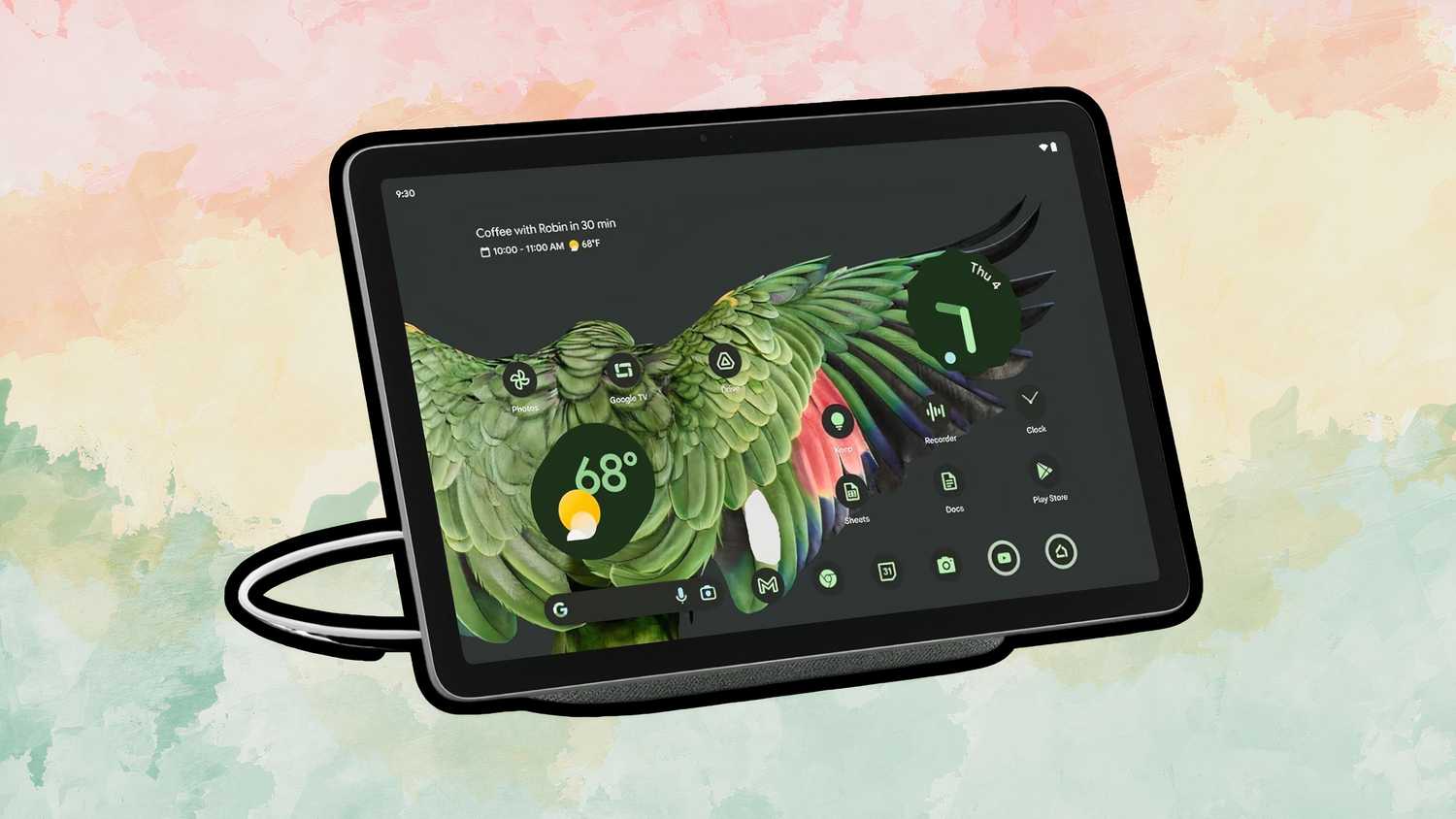 Google Pixel Tablet from 2023. 