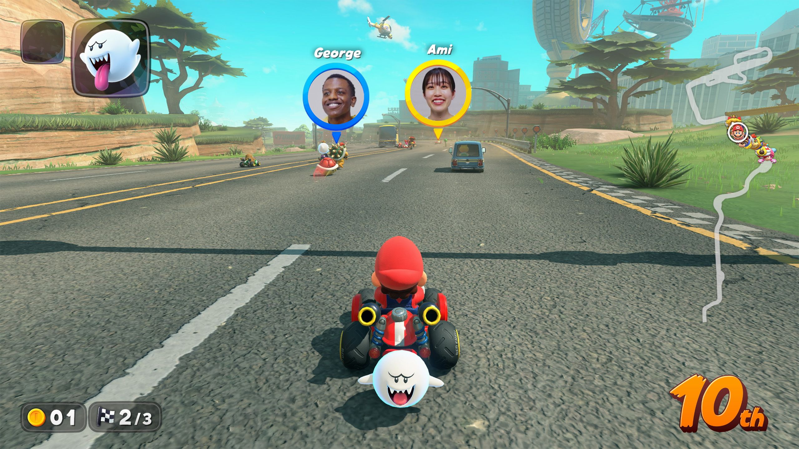 Mario Kart World's open world 