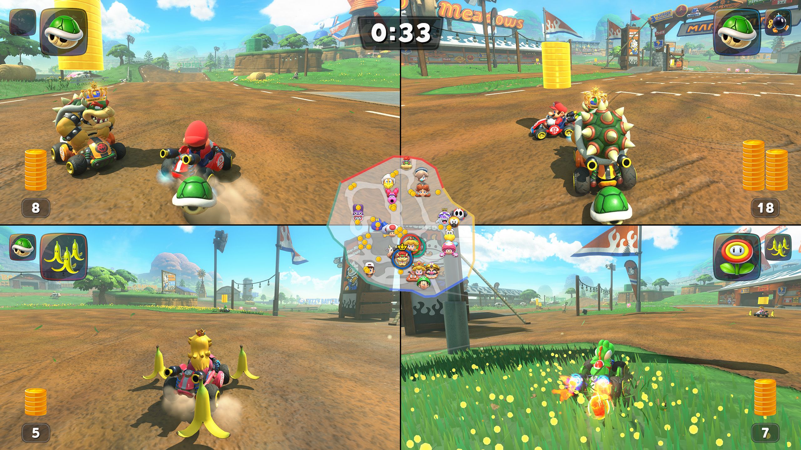 Mario Kart World multiplayer