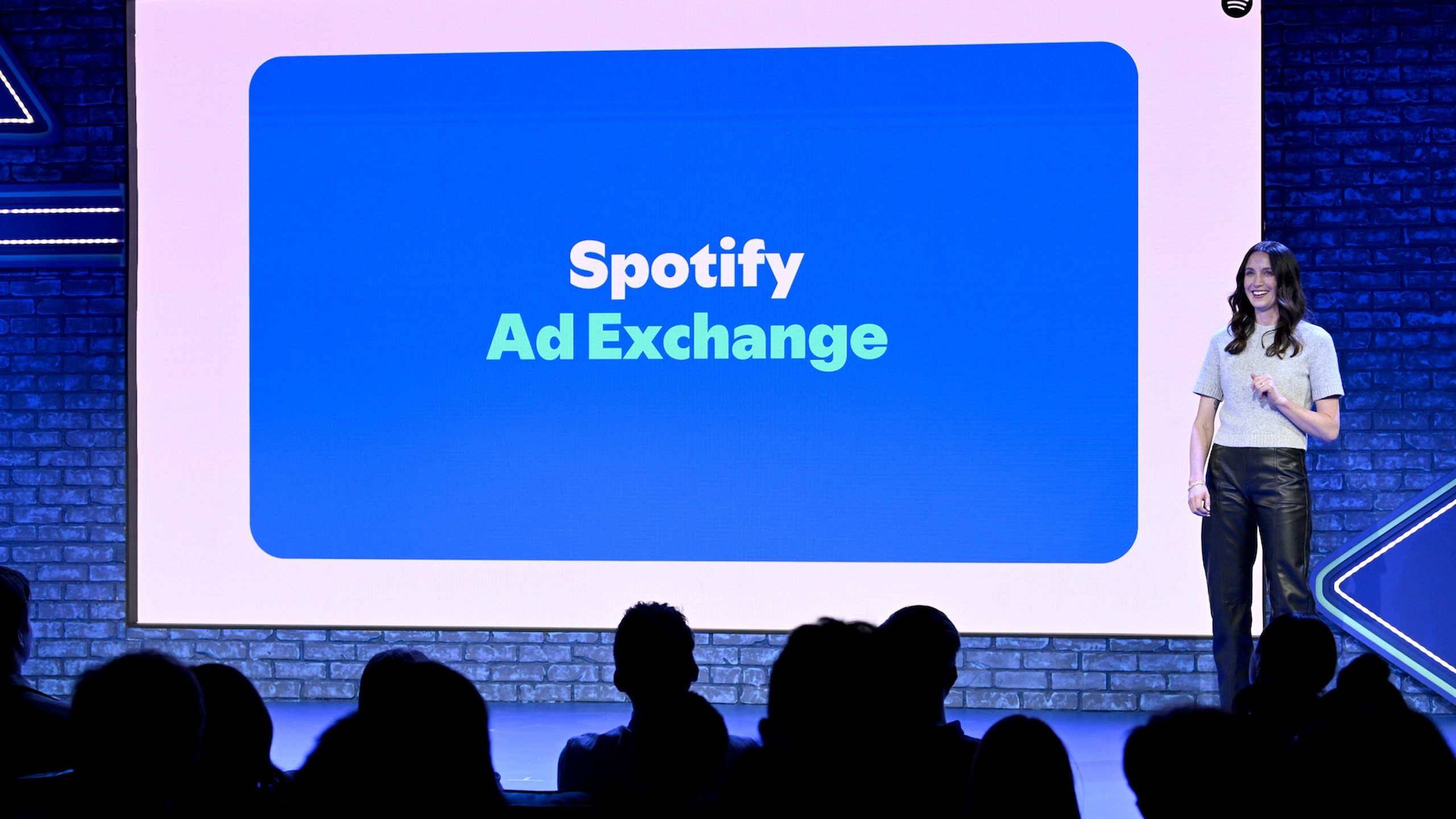 Spotify Ad Exchange presentation at Spotify Advance