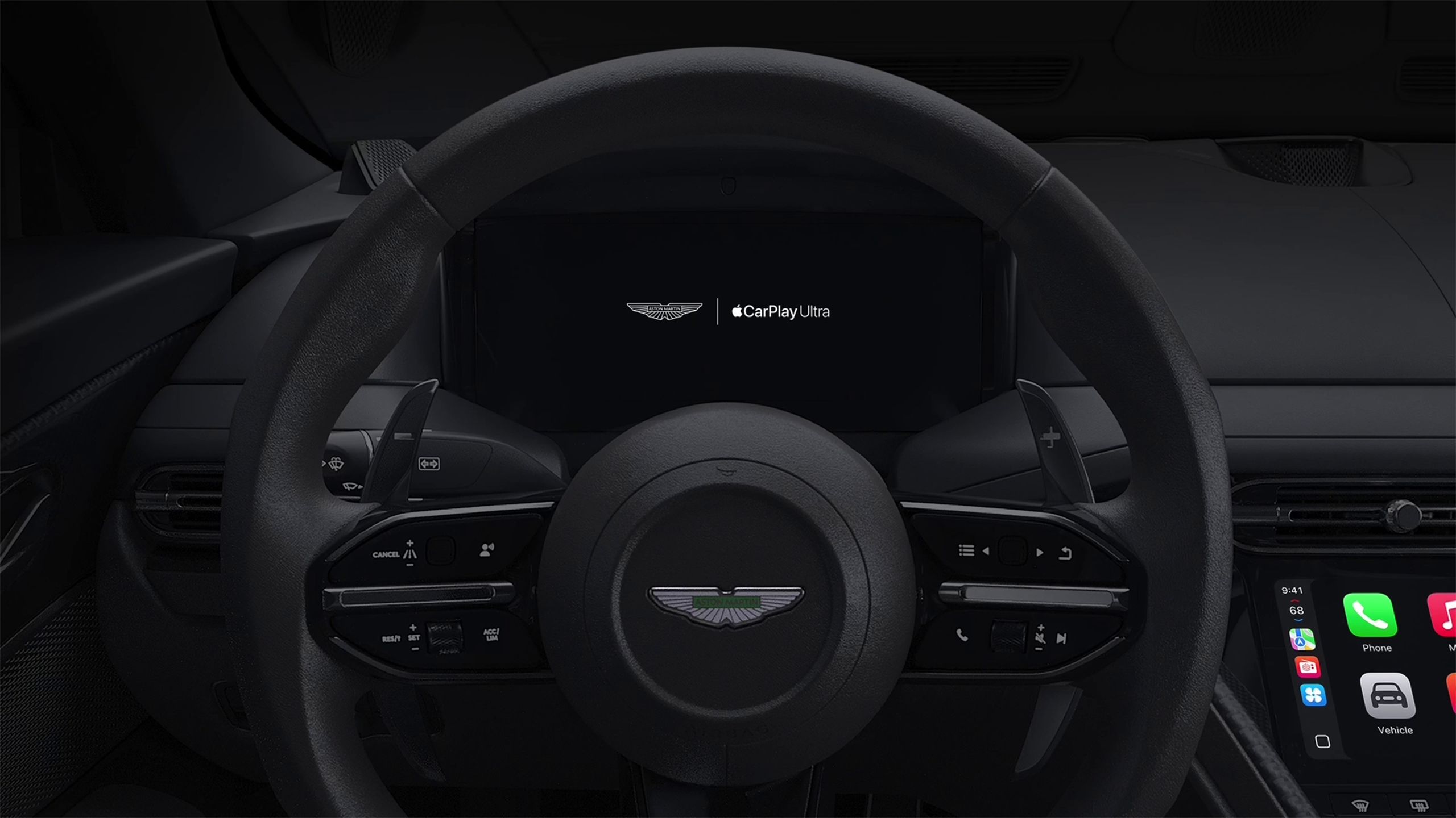 CarPlay Ultra in Aston Martin.