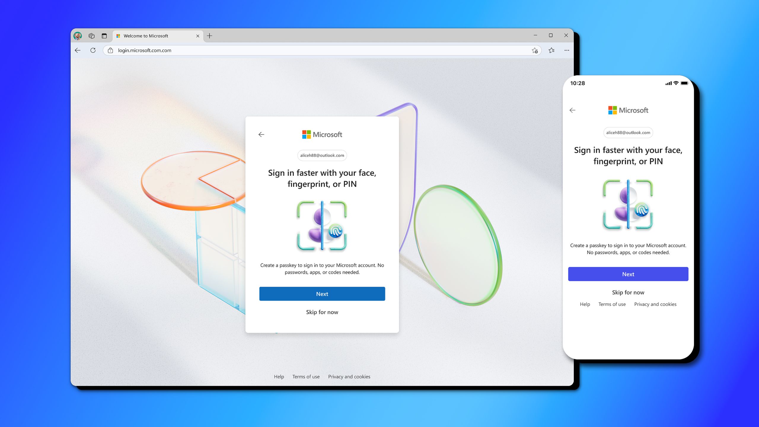 Microsoft makes passwords a thing of the past for new users