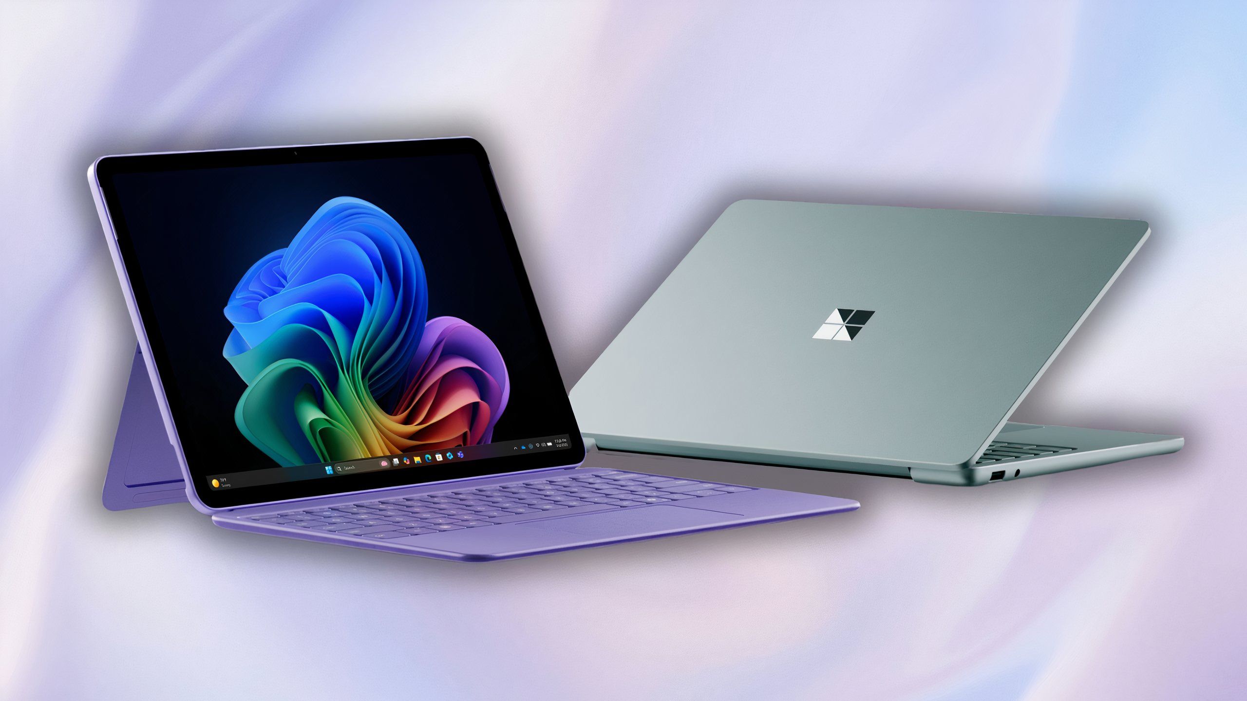 Microsoft Surface Pro, 12-inch and Surface Laptop, 13-inch hero image