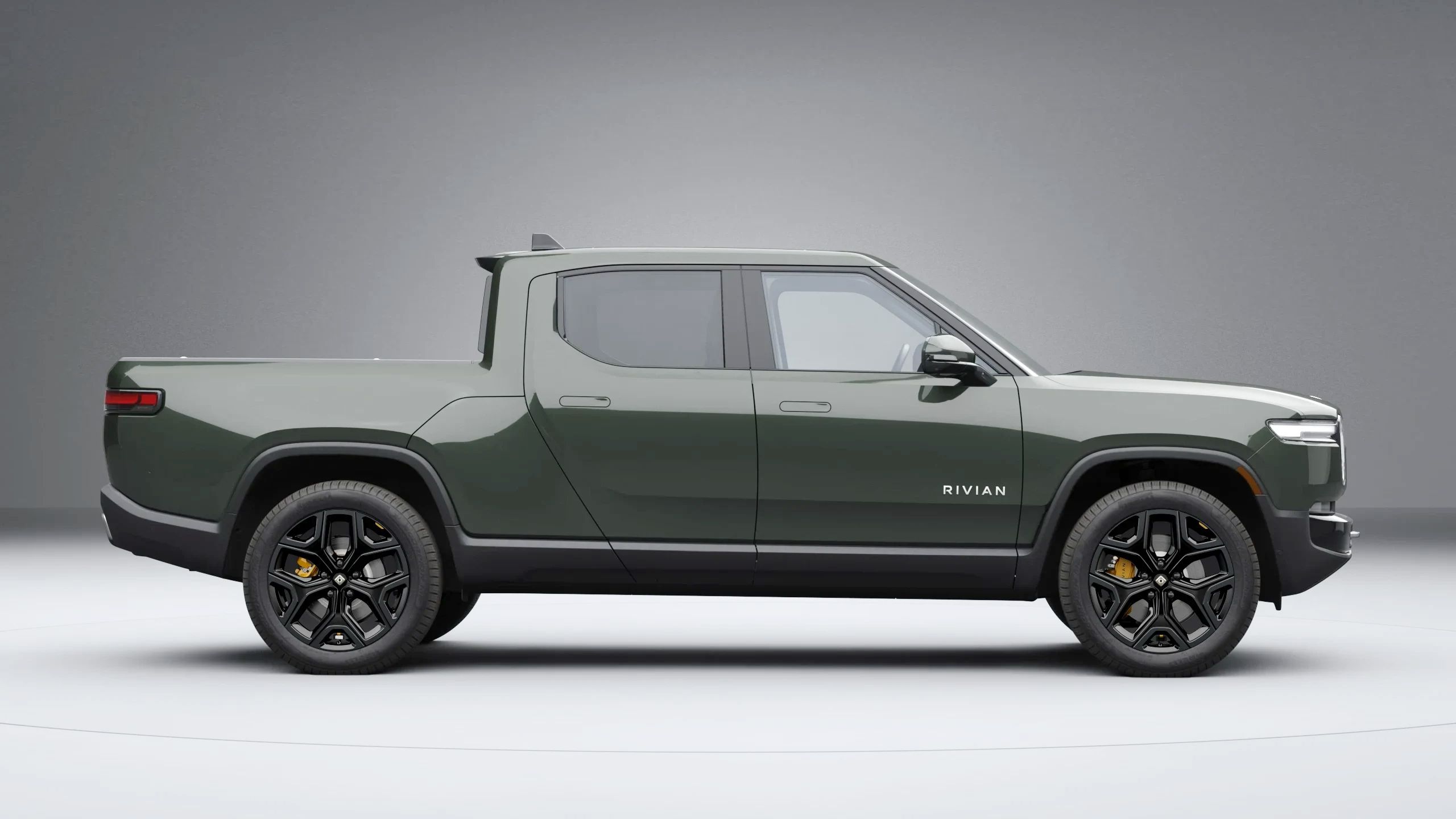 A second-generation Rivian R1T.