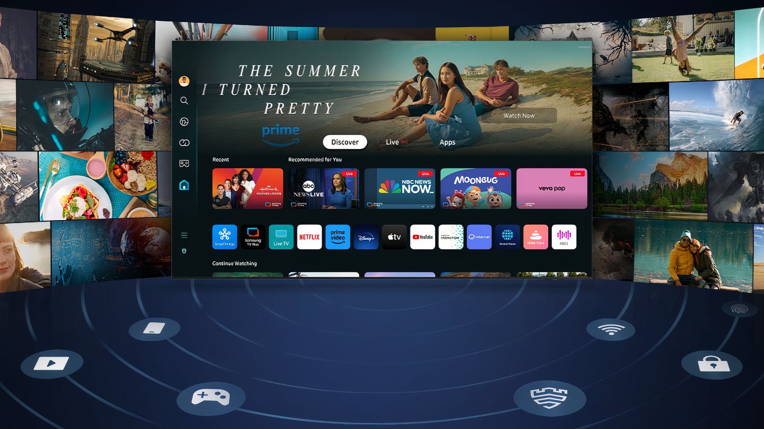 Samsung Tizen promo image