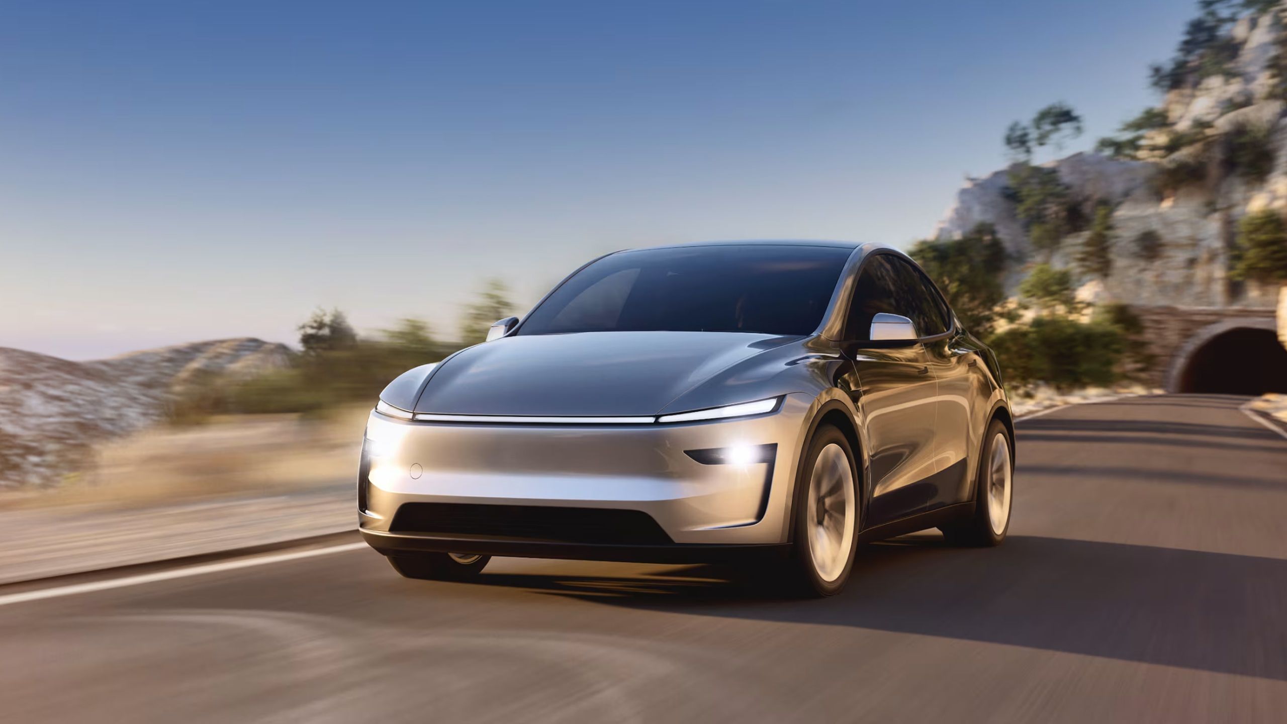 New Tesla Model Y.