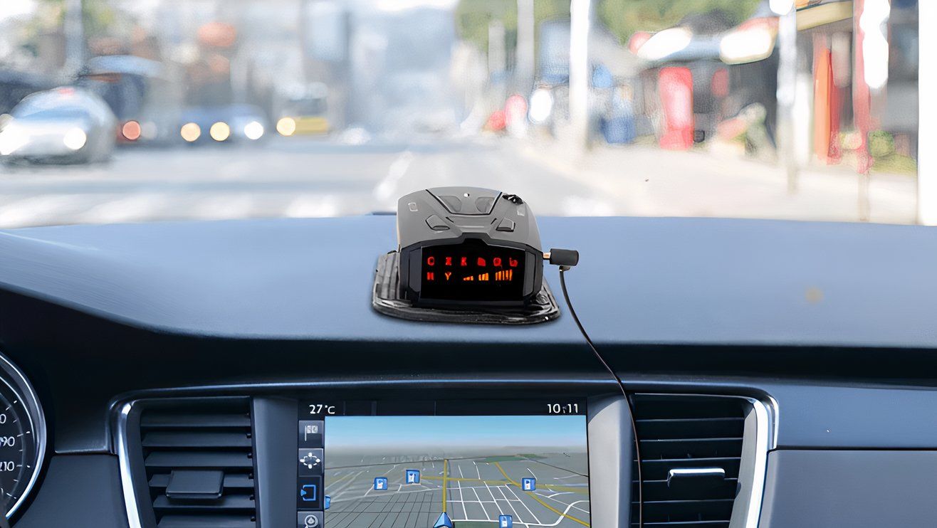 radarshield pro on a dash