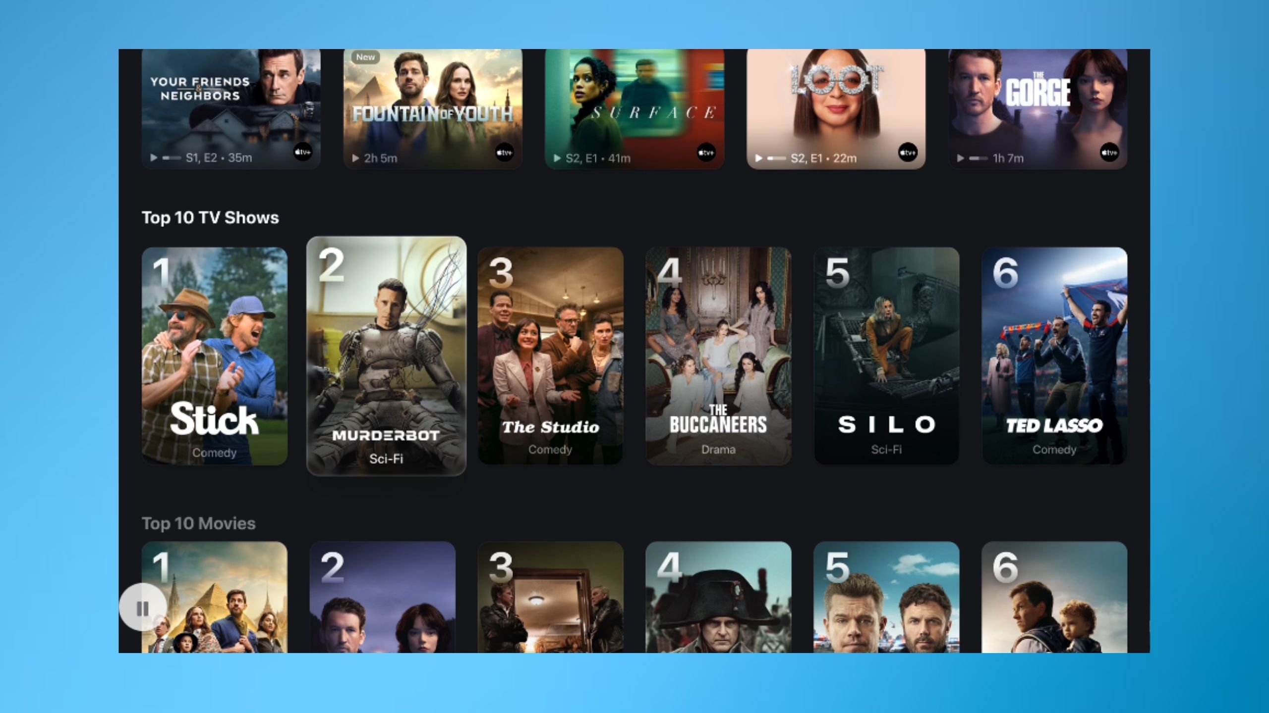 apple tv ui