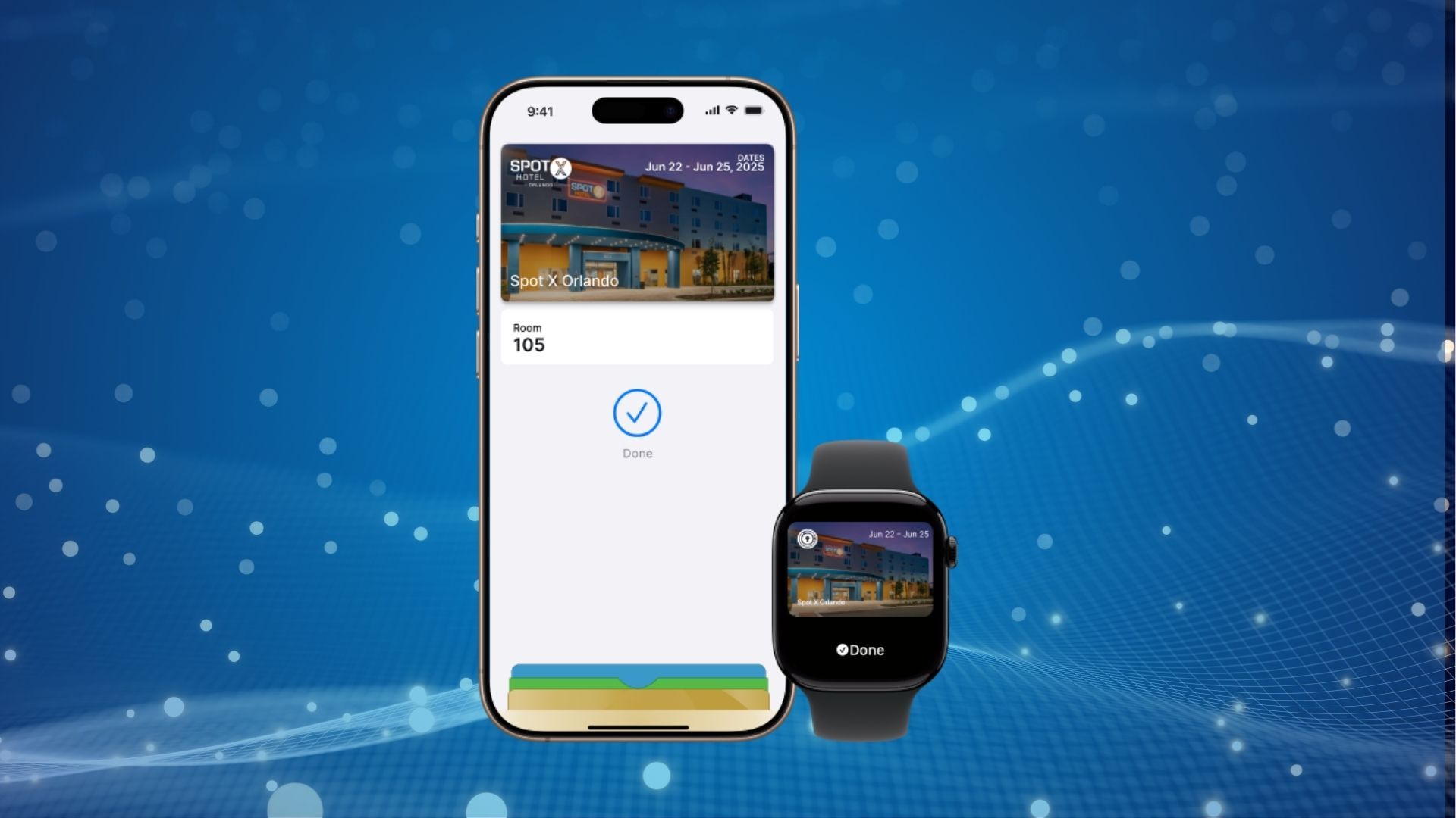 Hotel key apple wallet