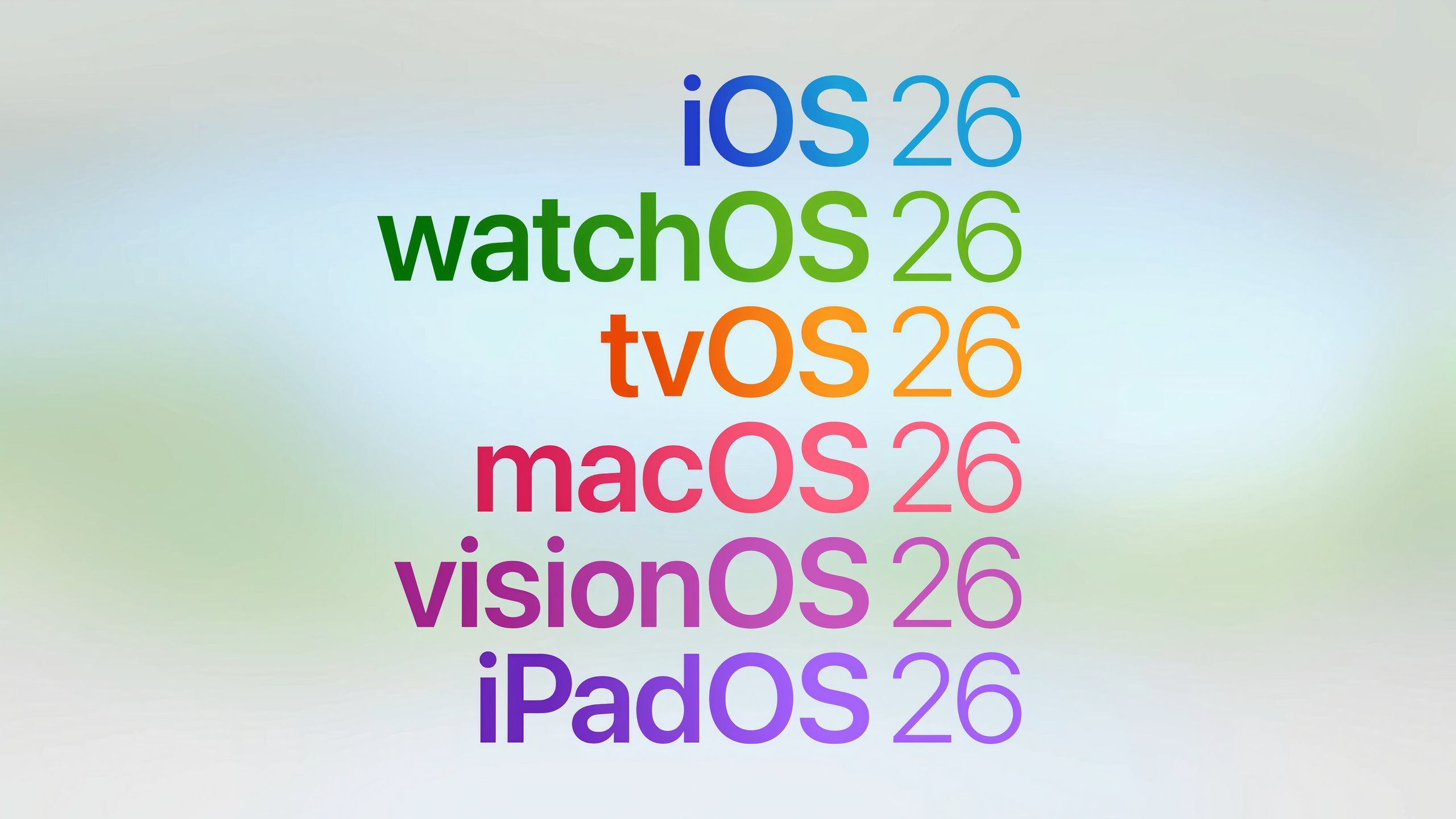 Apple operating systems WWDC26 presentation