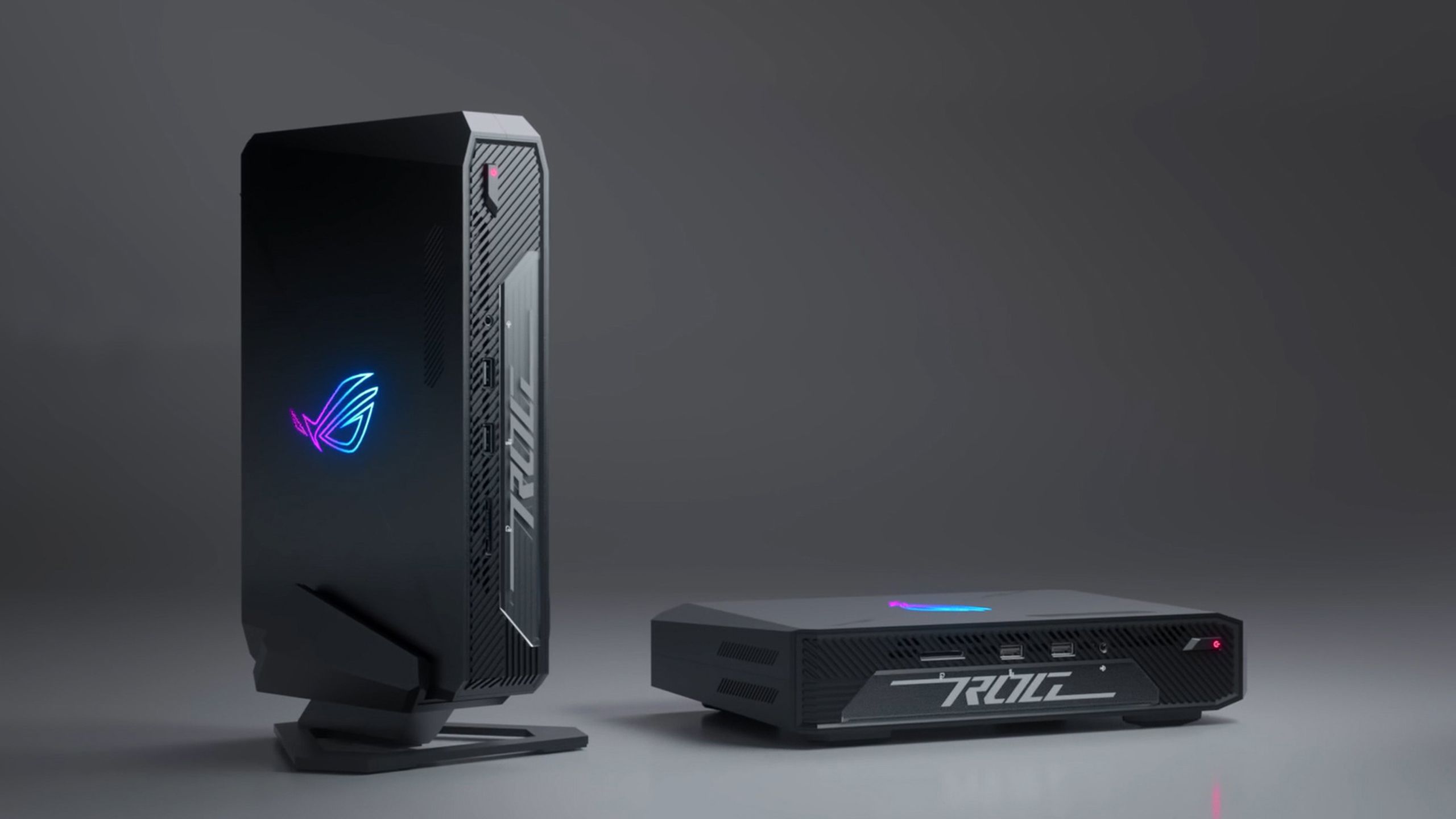 An ASUS ROG NUC mini PC.