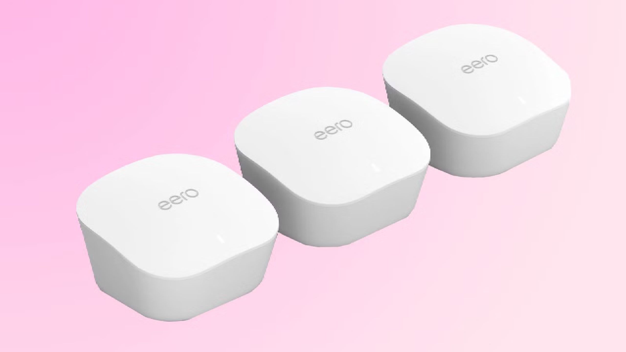 Amazon Eero Mesh Network three devices
