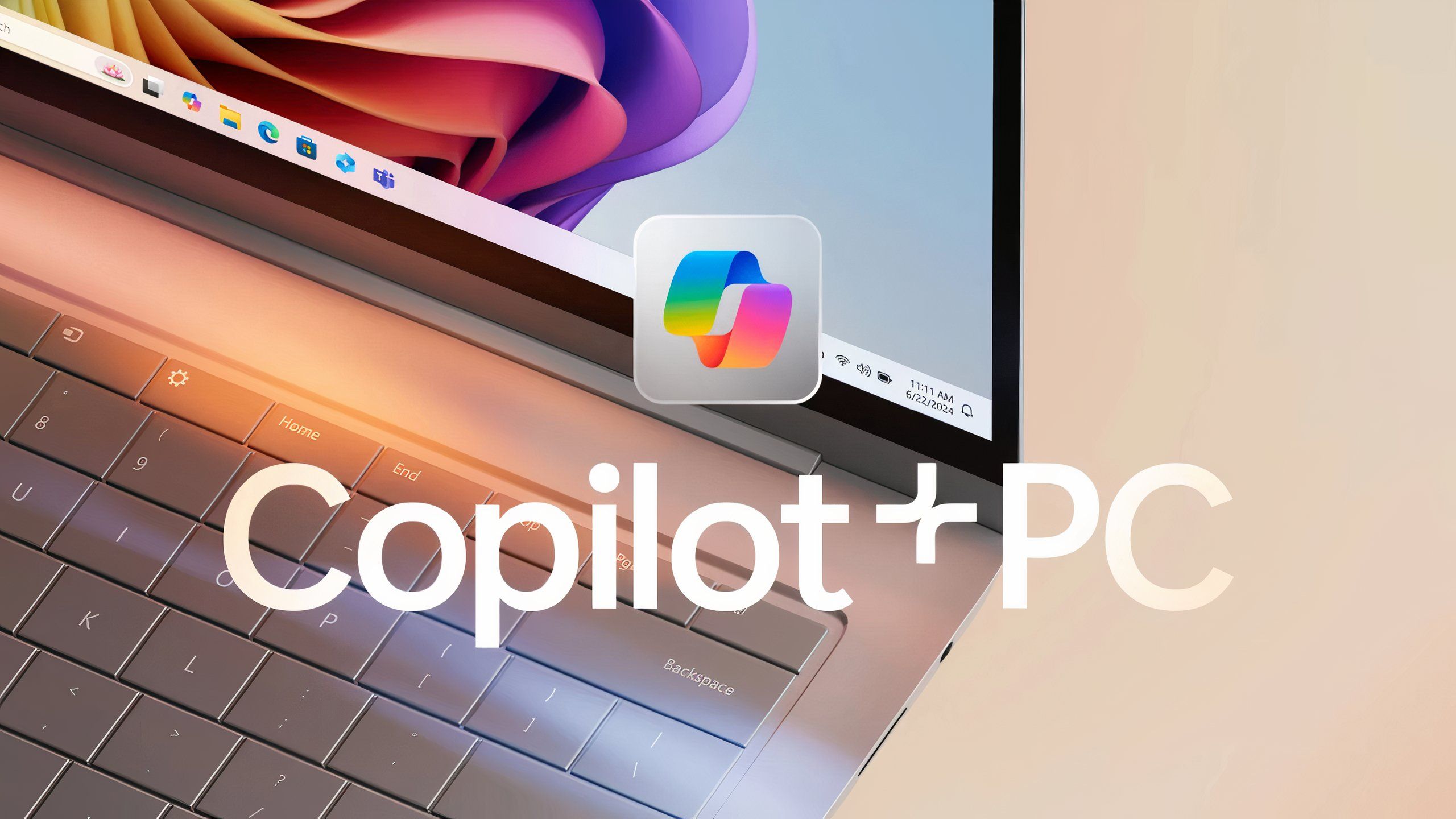 Microsoft Copilot+ PCs promotional image