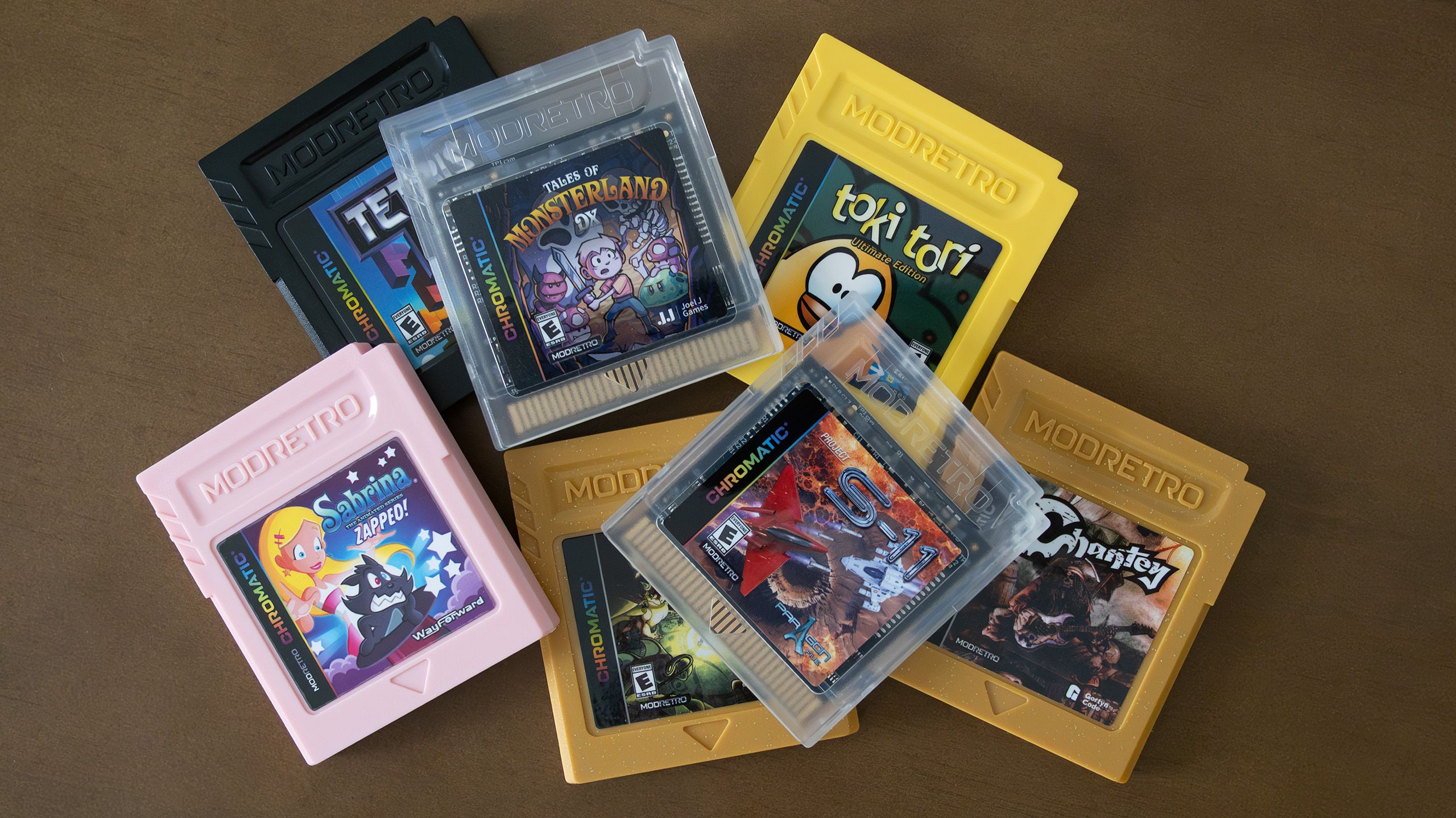 ModRetro Chromatic games
