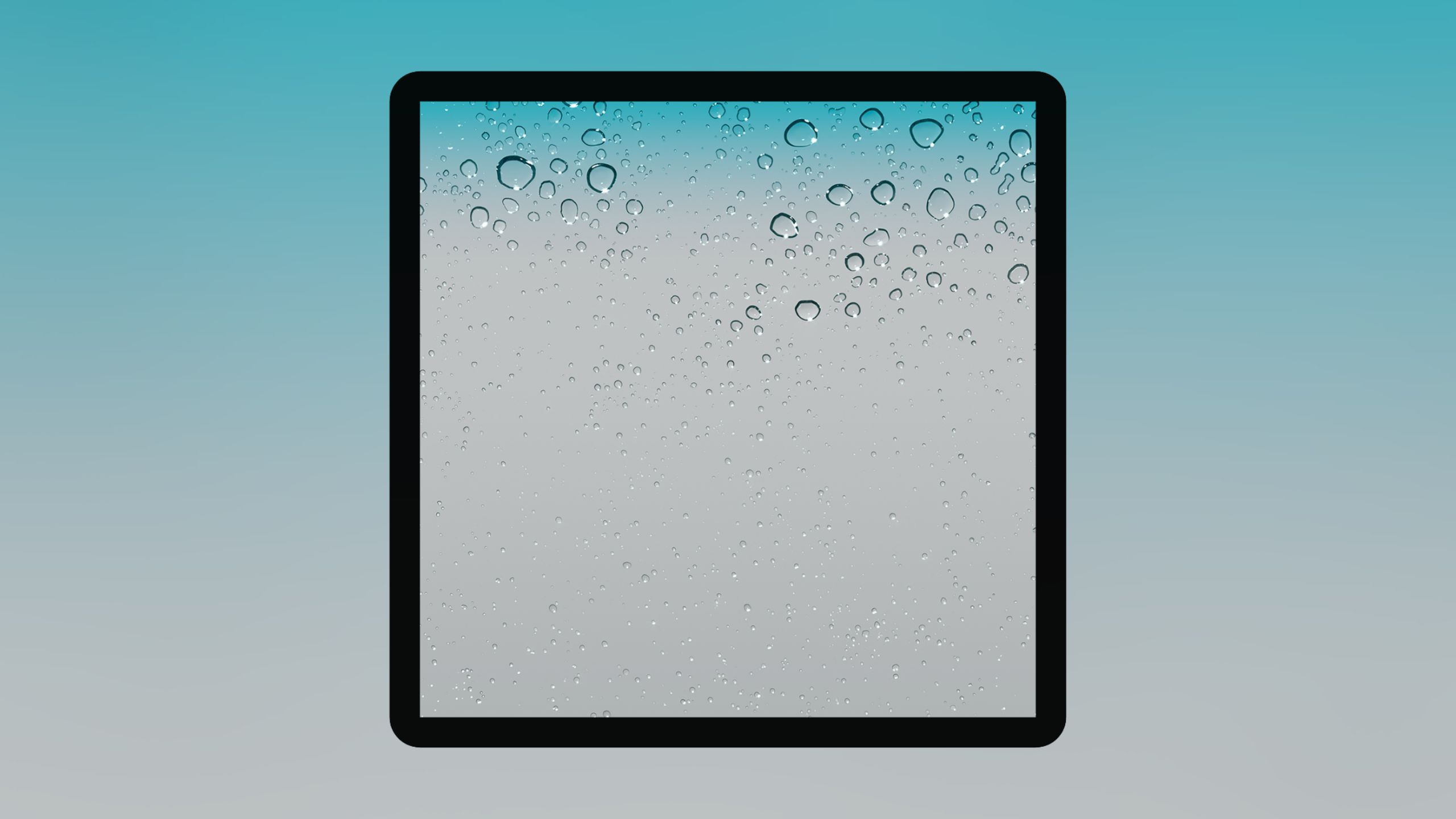 Apple Water Droplets wallpaper