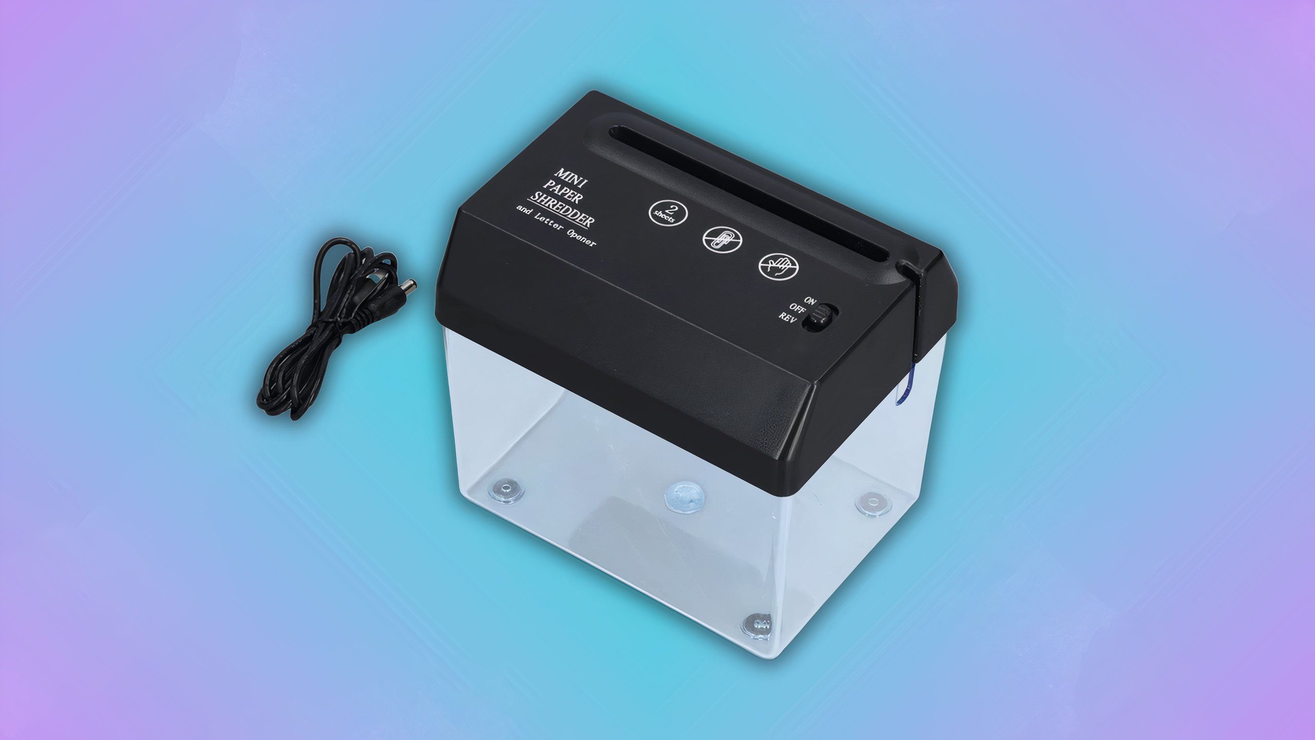 Auroraoffer Mini Paper Shredder