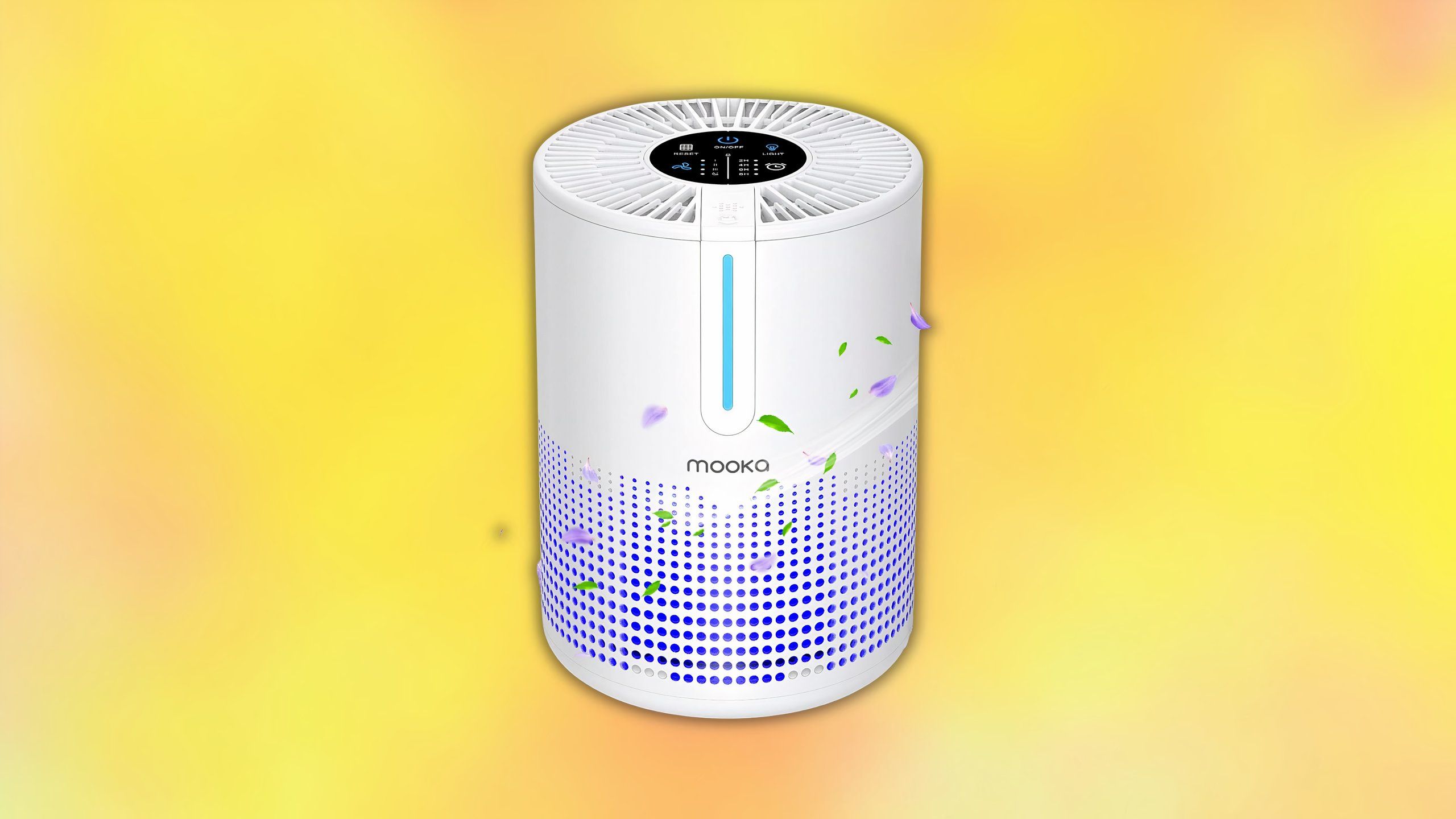 MOOKA H13 HEPA Filter Small Portable Air Purifier