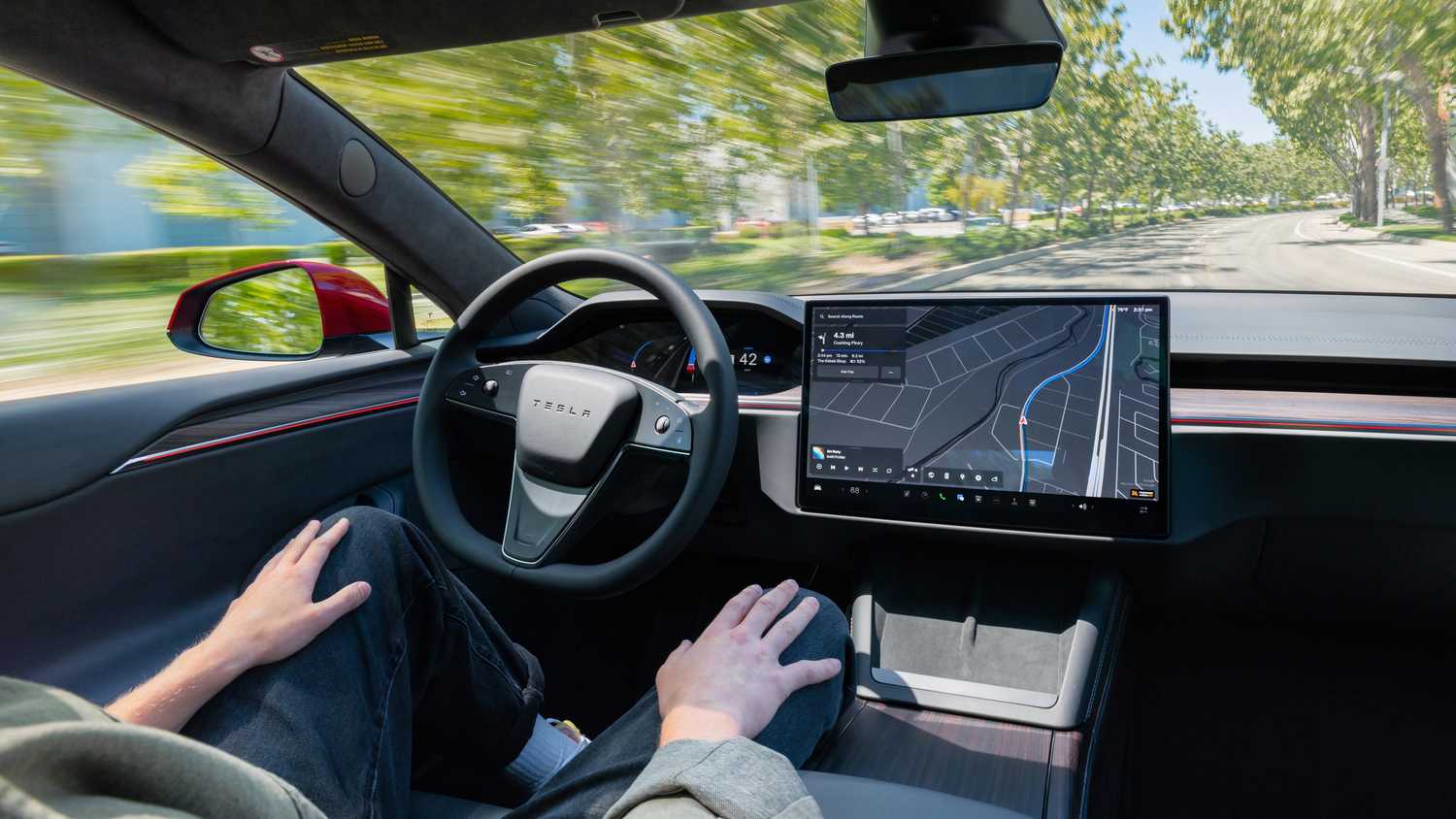 Tesla Model S Interior