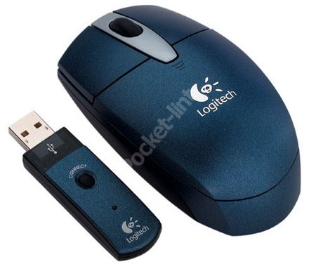 logitech cordless optical mouse for notebooks image 1