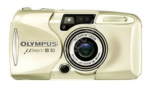 olympus mju iii 80 35mm camera image 1