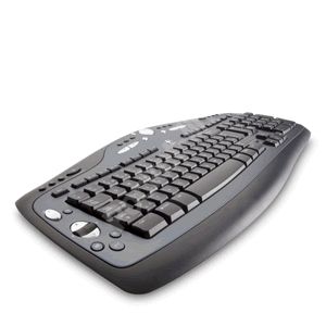 logitech cordless desktop lx700 keyboard and mouse set image 1