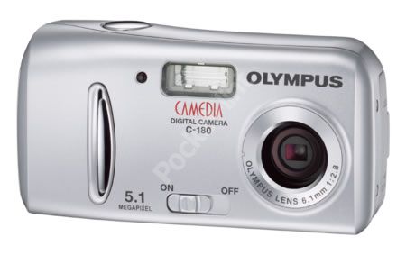olympus camedia c 180 digital camera image 1