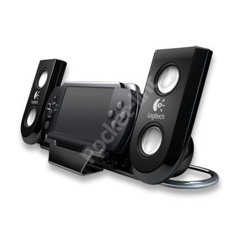 logitech playgear amp speaker set psp image 1