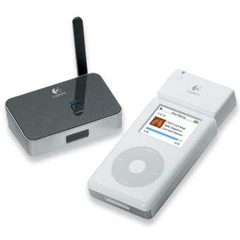 logitech wireless music system for ipod image 1
