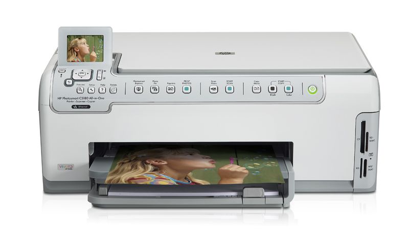 hp photosmart c5180 all in one printer image 1