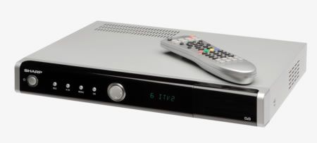 sharp tu r160h freeview personal video recorder image 1