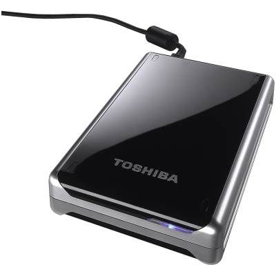 toshiba 250gb external usb hard drive image 1