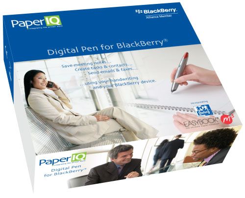 paper iq digital pen for blackberry image 1