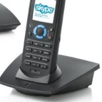 dualphone 3088 cordless skype handset image 1