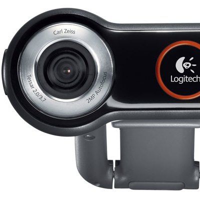 logitech quickcam pro 9000 webcam image 1