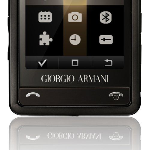 Samsung P520 Armani mobile phone