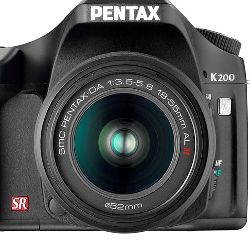 pentax k200 d dslr camera image 1
