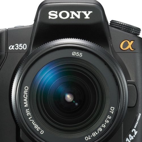 sony alpha 350 digital camera image 1