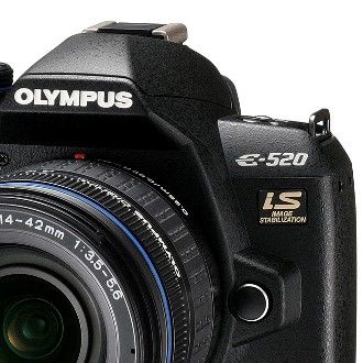 olympus e 520 dslr camera image 1