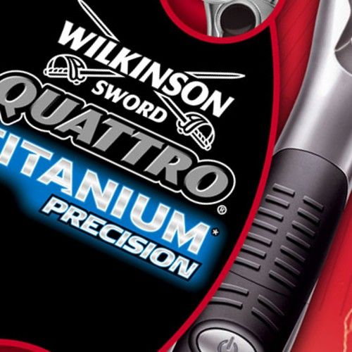 wilkinson sword quattro titanium precision razor image 1