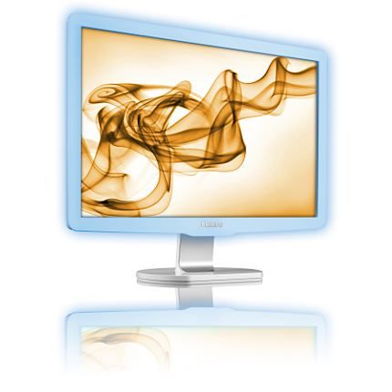 philips 220x1sw brilliance lcd monitor with lightframe image 1