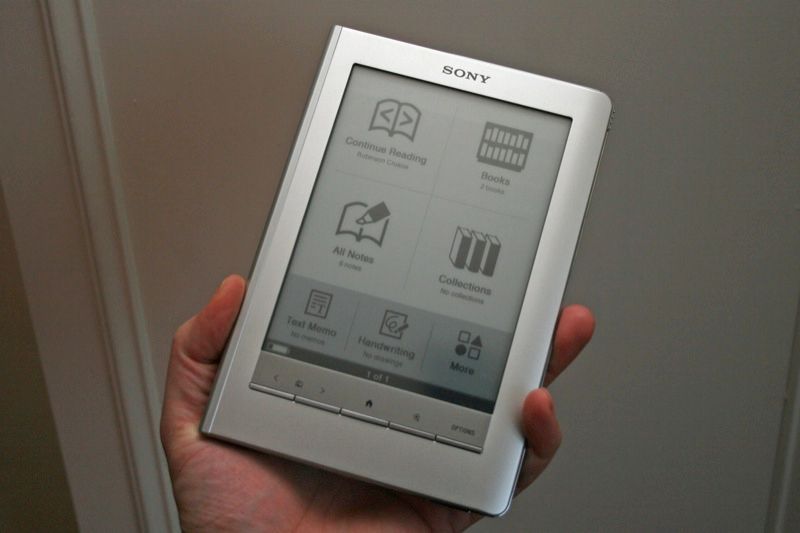 sony prs 600 reader touch edition ebook image 1