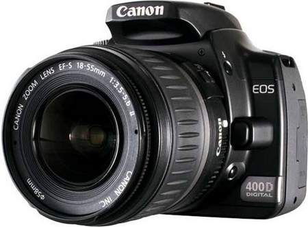 canon launches eos 400d slr image 1