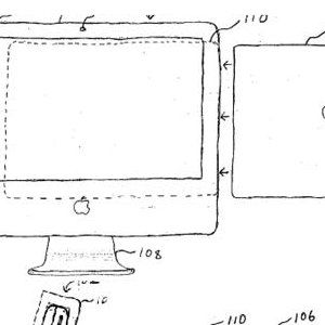 apple patents integrated monitor and docking station image 1