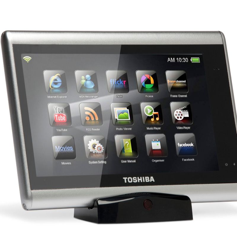 toshiba goes tablet with the journe touch image 1