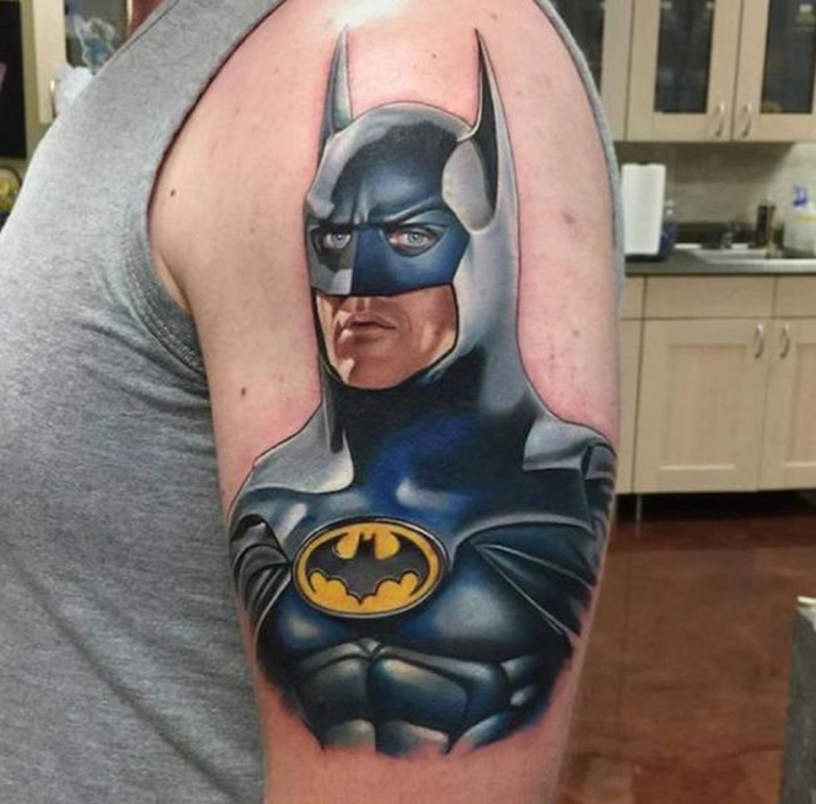 100 Heroic Batman Tattoos for Men [2024 Inspiration Guide] | Batman tattoo,  Leg tattoos women, Leg tattoos