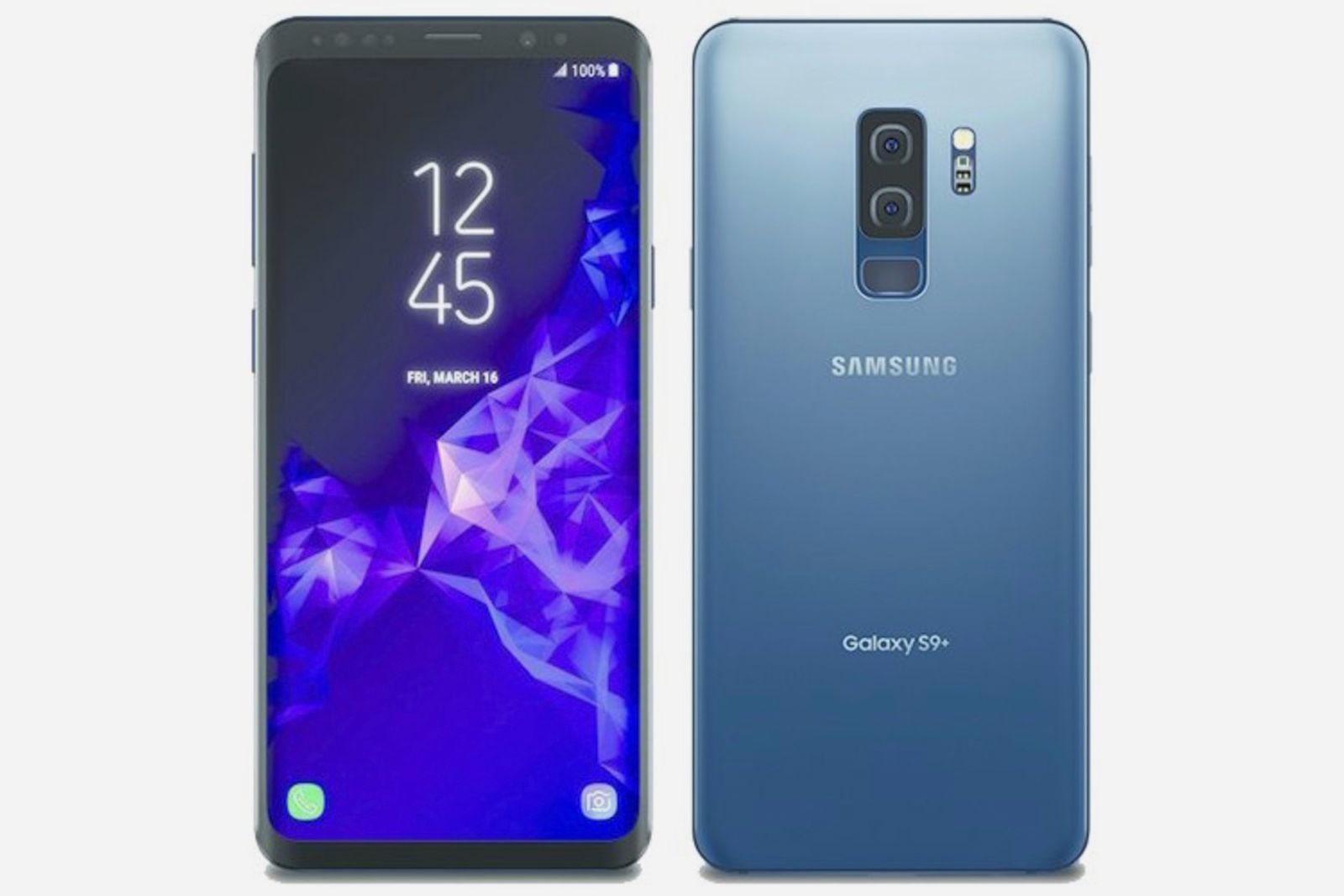 Want to see Samsungs Galaxy S9 in Coral Blue Here you go image 1
